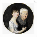 Portrait of an old and a young woman by Johns