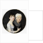 Portrait of an old and a young woman by Johns