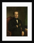 Portrait of Johan Rudolf Thorbecke, Minister of State and Minister of the Interior by Johan Heinrich Neuman