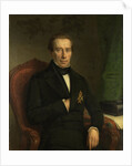 Portrait of Johan Rudolf Thorbecke, Minister of State and Minister of the Interior by Johan Heinrich Neuman