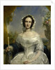 Agatha Petronella Hartsen. Bridal gown on the occasion of her marriage to Jan van der Hoop op 17 maart 1841 by Jan Willem Pieneman