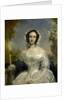 Agatha Petronella Hartsen. Bridal gown on the occasion of her marriage to Jan van der Hoop op 17 maart 1841 by Jan Willem Pieneman