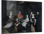 Reception of the Dutch ambassador Hieronymus van Beverningk by the Spanish queen-regent Maria-Anna of Austria, 2 March 1671 by Caspar Netscher