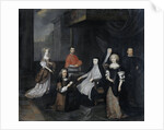 Reception of the Dutch ambassador Hieronymus van Beverningk by the Spanish queen-regent Maria-Anna of Austria, 2 March 1671 by Caspar Netscher