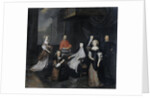 Reception of the Dutch ambassador Hieronymus van Beverningk by the Spanish queen-regent Maria-Anna of Austria, 2 March 1671 by Caspar Netscher
