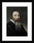 Portrait of a man, probably a clergyman by Anthonie Palamedesz.