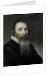 Portrait of a man, probably a clergyman by Anthonie Palamedesz.