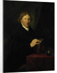 Portrait of Gerrit van der Pot, Lord of Groeneveld, Art Collector in Rotterdam by Johan Bernard Scheffer
