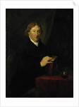 Portrait of Gerrit van der Pot, Lord of Groeneveld, Art Collector in Rotterdam by Johan Bernard Scheffer