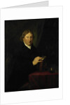 Portrait of Gerrit van der Pot, Lord of Groeneveld, Art Collector in Rotterdam by Johan Bernard Scheffer
