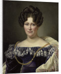 Portrait of Johanna Henriette Engelen, second Wife of Daniel Francis Schas by Alexandre Jean Dubois Drahonet