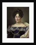Portrait of Johanna Henriette Engelen, second Wife of Daniel Francis Schas by Alexandre Jean Dubois Drahonet