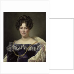 Portrait of Johanna Henriette Engelen, second Wife of Daniel Francis Schas by Alexandre Jean Dubois Drahonet