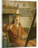 Portrait of a Painter, perhaps the Artist Himself by Aert Schouman