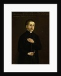 Portrait of Charles van der Meulen, Missionary to Curaçao by Anonymous