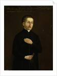 Portrait of Charles van der Meulen, Missionary to Curaçao by Anonymous