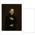 Portrait of Charles van der Meulen, Missionary to Curaçao by Anonymous
