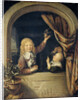 Children with a mousetrap by Domenicus van Tol