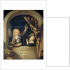 Children with a mousetrap by Domenicus van Tol
