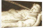 Dirk van Bronkhorst on his deathbed during the siege of Leiden in 1574 by Anonymous