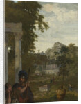 Italian Landscape with two Roman Soldiers, Gerard de Lairesse by Johannes Glauber