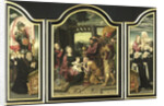 Triptych with Adoration of the Magi by Anonymous