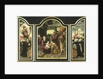 Triptych with Adoration of the Magi by Anonymous