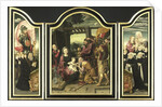 Triptych with Adoration of the Magi by Anonymous