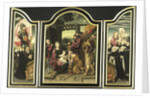 Triptych with Adoration of the Magi by Anonymous
