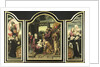 Triptych with Adoration of the Magi by Anonymous