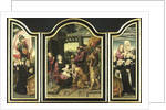 Triptych with Adoration of the Magi by Anonymous