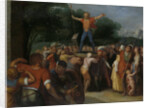 Brinio Is Appointed Chief of the Caninifates, Brinio Raised on the Shield by Otto van Veen