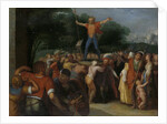 Brinio Is Appointed Chief of the Caninifates, Brinio Raised on the Shield by Otto van Veen