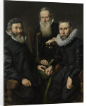 Group Portrait of an Unidentified Board of Governors by Thomas de Keyser