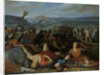 Claudius Civilis Defeats the Roman Troops near the Rhine in 69 AD by Otto van Veen