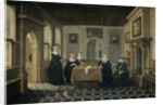 Interior with Five Women by Dirck van Delen