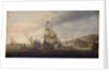 Naval Battle between Dutch Warships and Spanish Galleons by Cornelis Bol