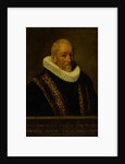 Portrait of Henricus van Zijl by Nicolaes van Borculo