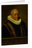 Portrait of Henricus van Zijl by Nicolaes van Borculo