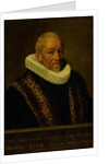 Portrait of Henricus van Zijl by Nicolaes van Borculo