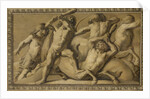Hercules Slays the Centaurs, Jupiter Defeating the Centaurs by Jacob van Campen