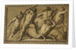 Hercules Slays the Centaurs, Jupiter Defeating the Centaurs by Jacob van Campen