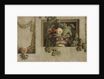 Still Life with Fruit and Flower Garlands by Jacob van Campen