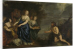 Odysseus and Nausicaa by Joachim von Sandrart