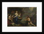 Odysseus and Nausicaa by Joachim von Sandrart