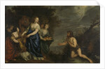 Odysseus and Nausicaa by Joachim von Sandrart