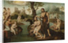 The baptism of Christ by Circle of Maarten van Heemskerck