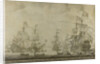 Council of War aboard The Seven Provinces, the Flagship of Michiel Adriaensz de Ruyter, 10 June 1666, preceding the Four Days' Battle by Willem van de Velde I