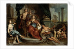 Apotheosis of the Dutch East India Company, Allegory of the Amsterdam Chamber of Commerce of the VOC by Nicolaas Verkolje