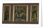Triptych with the Last Supper and Donors by Anonymous